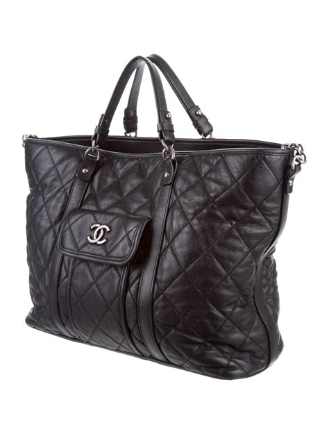 chanel bag number|large zipped shopping bag Chanel.